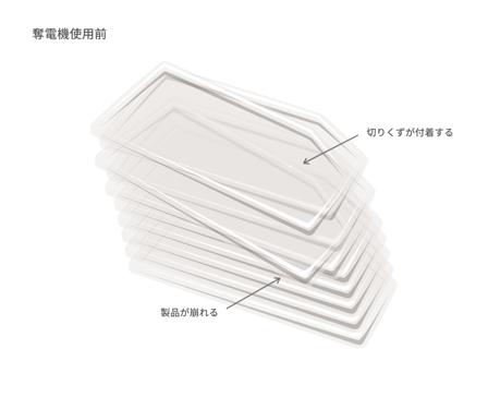 不良率が62％から2％に劇的に改善！瞬間除電で樹脂成形品のコンタミ付着を防止